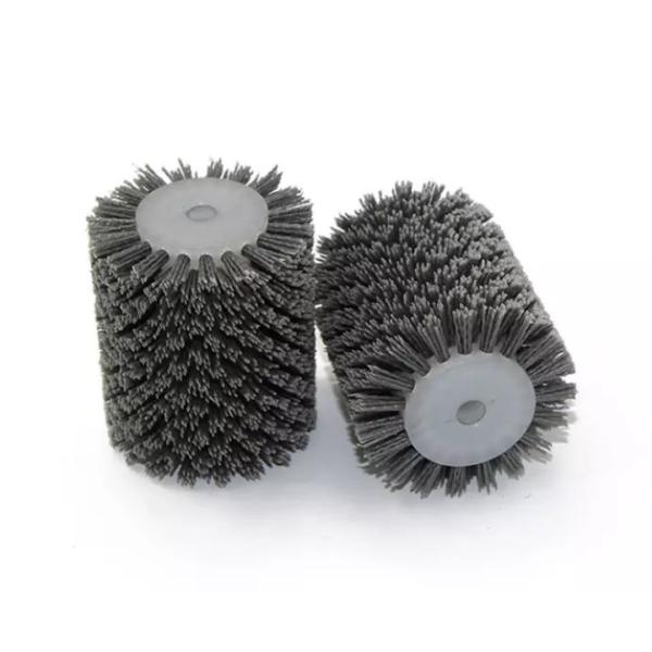 ролик провода цилиндра нержавеющей стали 150mm OD промышленный чистит 150x32mm щеткой