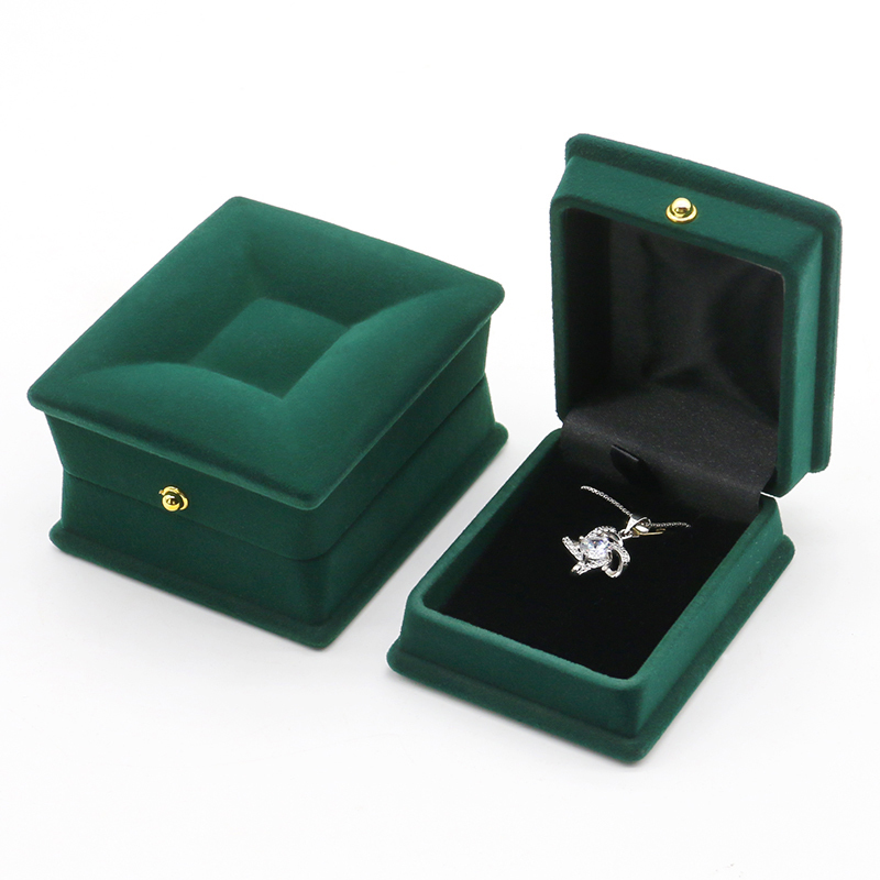 OEM ODM Velvet Pendant Box Jewelry Packaging Box Multiple sizes