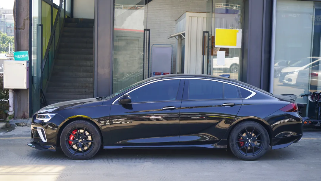 Передний большой тормозный комплект 4 поршневого калибра с 355x28 мм ротором BBK автоматическая тормозная система для Buick Regal 18 дюймового автомобильного обода