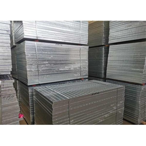 Thickened Hot Dip Galvanized Steel Grating Platform For Parking Lot