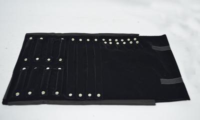 Foldable Jewelry Roll Travel Organizer , Jewelry Roll Travel Case Stylish Design