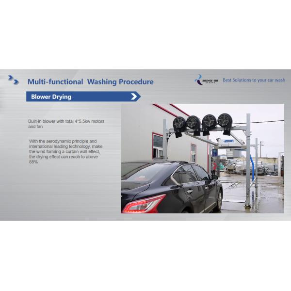 Бесконтактная машина для стирки автомобилей HP 231 Размер машины L*W*H 7600*3315*3100