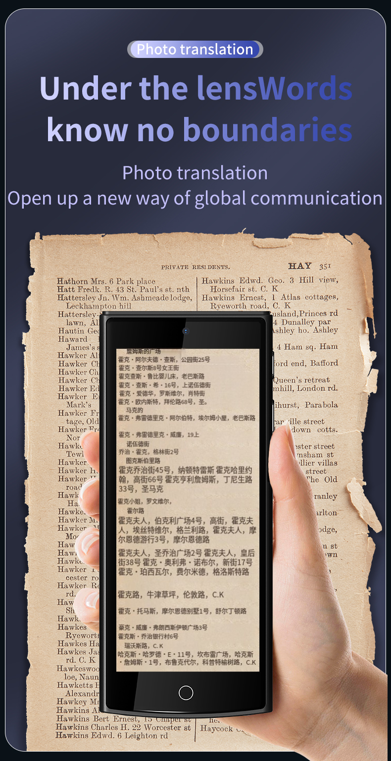 ChatGPT 4G Simcard Translator Instant Two Way Smart Voice Translator Device 142 Languages