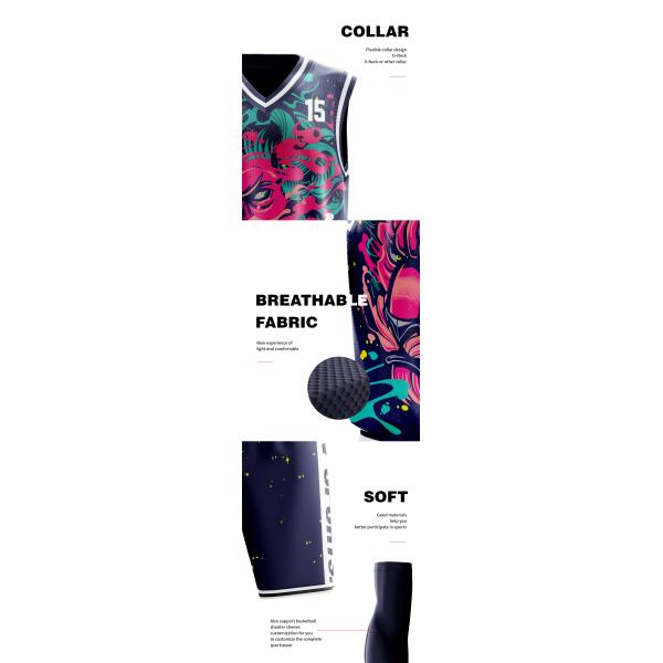 Washable Unisex Basketball Team Uniforms , Anti Bacterial Basketball Jersey Set