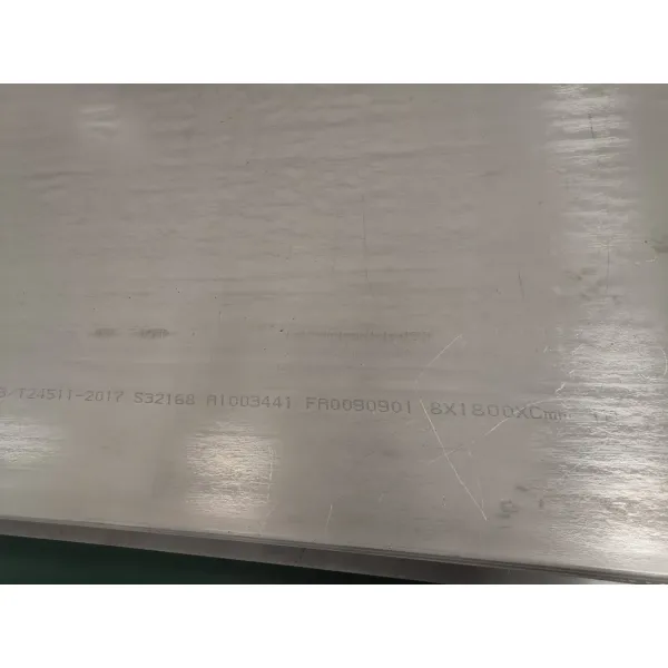 Cold Rolled Bright Surface ASTM A240 ASME SA240 321 Stainless Steel Plate S32168