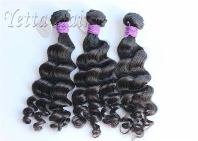 Nenhuma onda fraca Bouncy do Weave peruano principal completo químico do cabelo humano
