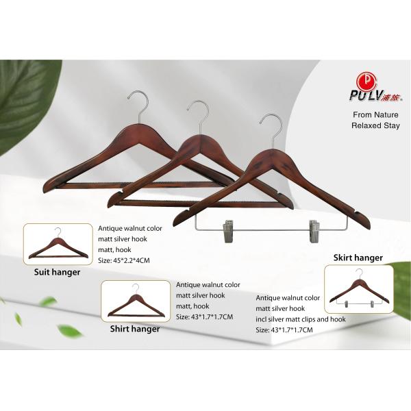 Вешалка ткани античного бука деревянная для комнаты прожития гостиницы