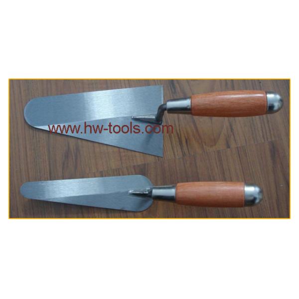 Carbon steel blade bricklaying trowel