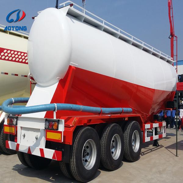 3 Axle LNG LPG Tank Trailer 40T Capacity 60CBM Volume