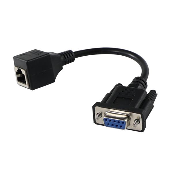 DB9 to RJ45 Serial Console Cable for Cisco Routers and Switches