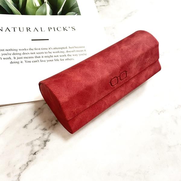 Fashionable Handmade PU Eyeglasses Case Packaging Box For adults sunglasses case