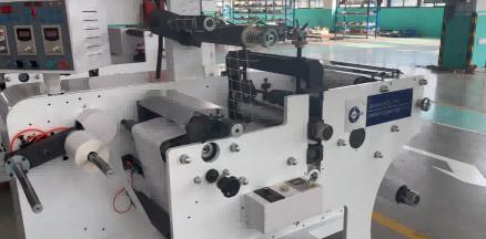 Automatic Rotary Label Die Cutting Machine for Self-Adhesive Labels, 70m/min