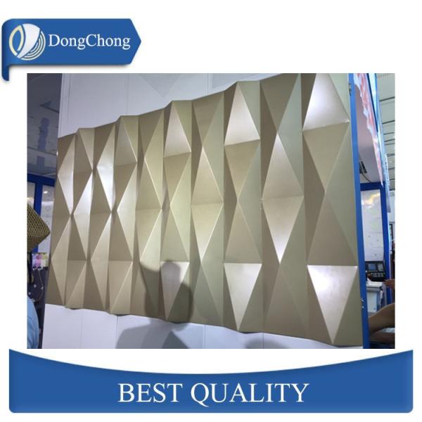 3004 Irregular Shape Custom Aluminum Panels Perforated Alloy Sheet With Artistic Hole