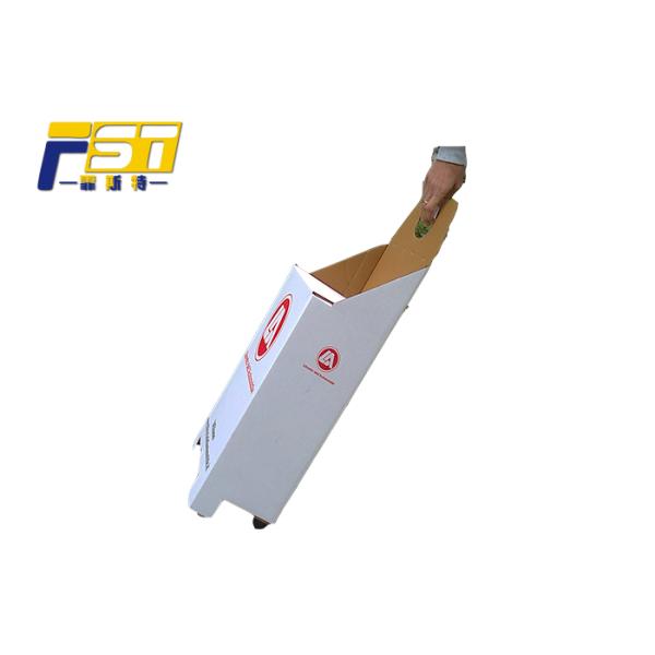 Легкая собранная емкость высокого веса света коробки вагонетки картона для выставки