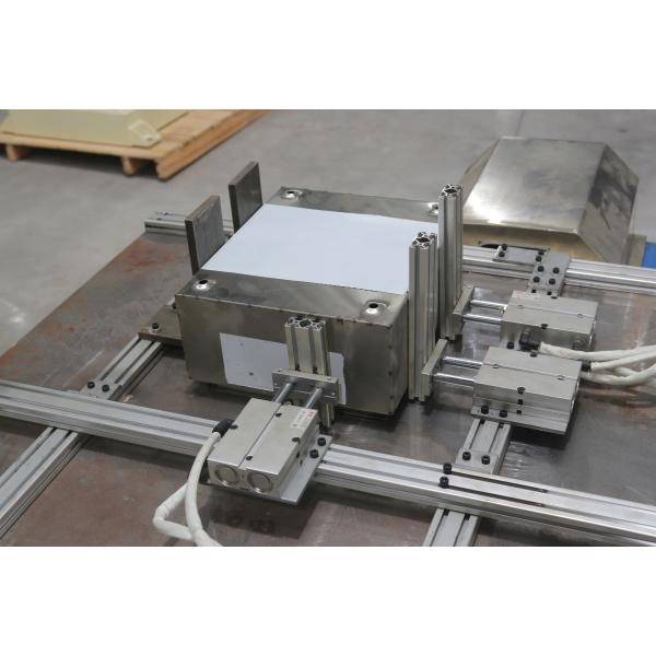 Stainless Steel Metal Box Corner Industrial Welding Robots / TIG Welding Machine