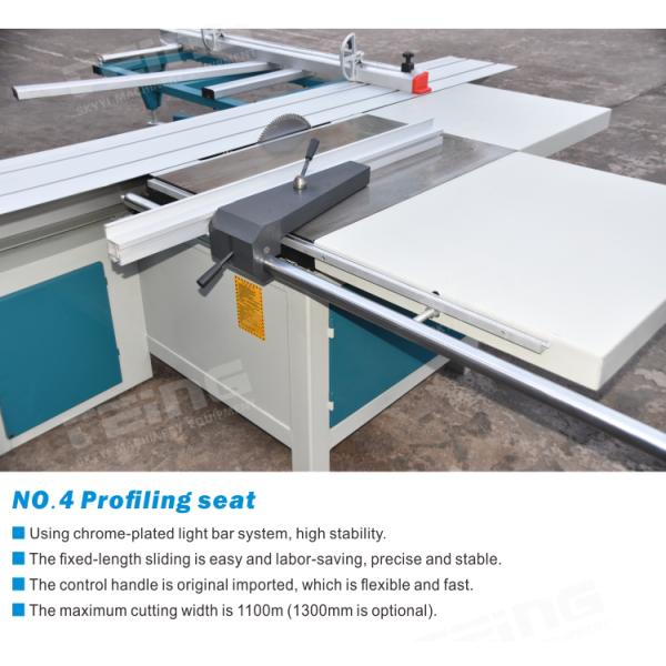 Multilayer Structure Woodworking Precision Table Saw for 3200mm Max. Length Workpieces