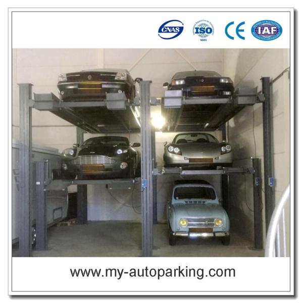 Tripple Vertical 3 Cars Simple Car Parking System for Underground/Car Lifts for Home Garages/Cantilever Carport