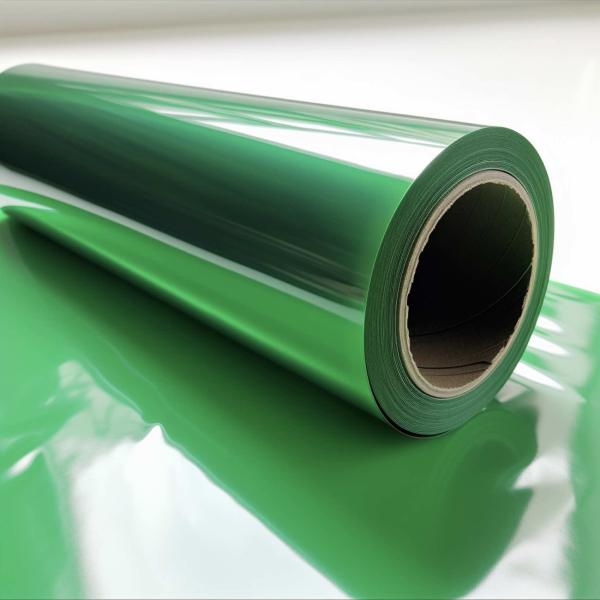 75uM Translucent Green MOPP Silicone Release Film For Promotional Applications