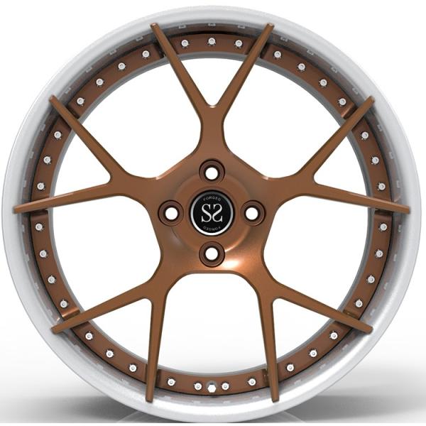 сплав автомобиля 2 выкованные частями пробелы центров колеса для X5 X6 RS6 RS5 в 5x120 5x112