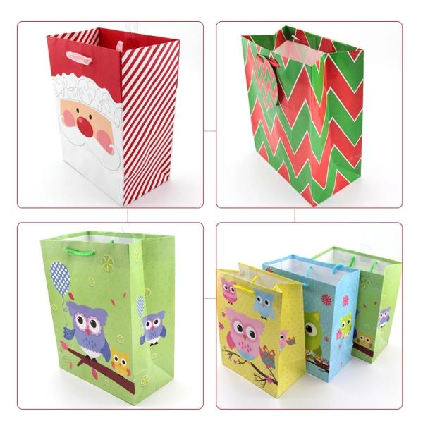 Printing Retail Shop Bags Lightweigt Easy To Lift Fashion Design Color Coated