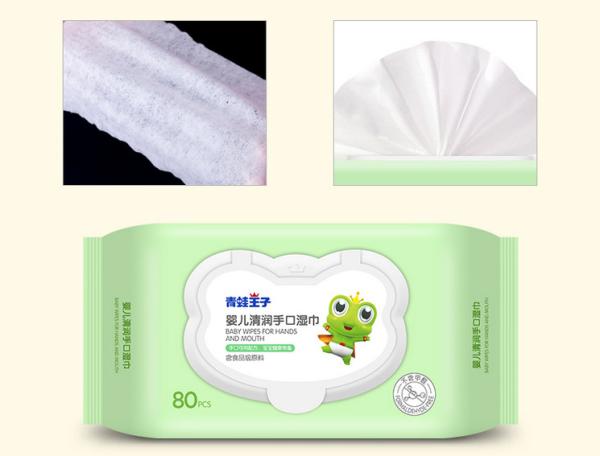 Sensitive Newborn Bamboo Fiber Wet Baby Wipes Skin Natural Care