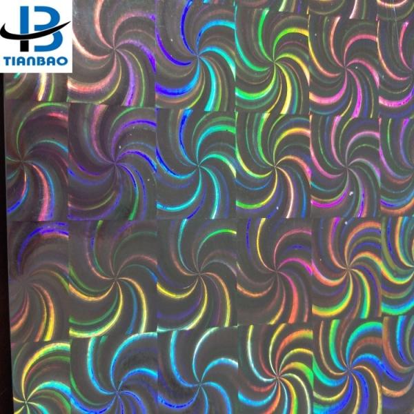 Industrial Holographic Metallized Plastic Film Lamination Film with Customized Designs