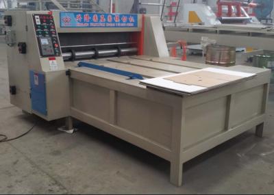 Semi Auto Rotary Die Cutting Equipment , Rotary Die Cutter With Slotter Knife