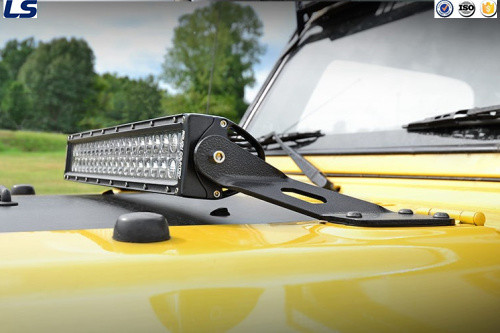 F250/350 Excursion Straight & Curved Work Light Bar Mount Bracket