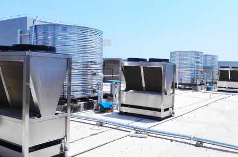 Конденсатор и испаритель обеспечивая циркуляцию насоса нагревателя воды теплового насоса энергии воздуха гостиницы