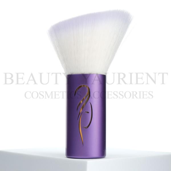 SA8000 Single Side Angled Contour Brush Synthetic Hair Long Kabuki Brush