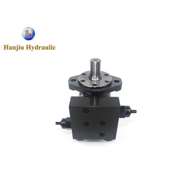 BMP-200-2-E-D-B hydraulic Motor with relief valve, SAE 6B Shaft , BSPP ports 