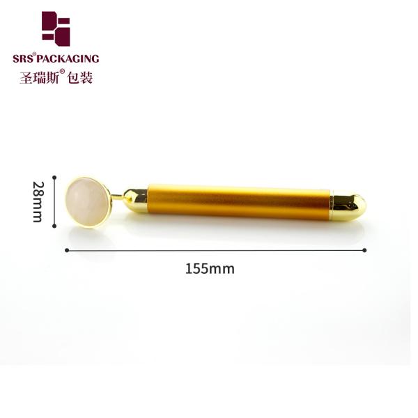 high end vibration massager with jade ball massaging facial sculpting tool