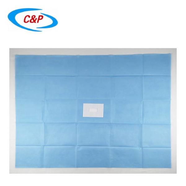 Fluid Repellent Fenestrated Disposable Surgical Drape Towel For Hospital Clinic