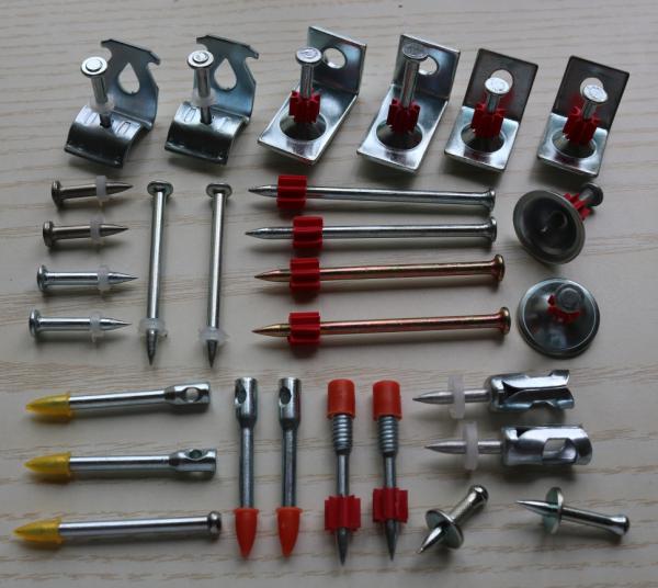 Concrete  Powder Actuated Fasteners / Powder Actuated Nails 3.7MM Shank Diameter