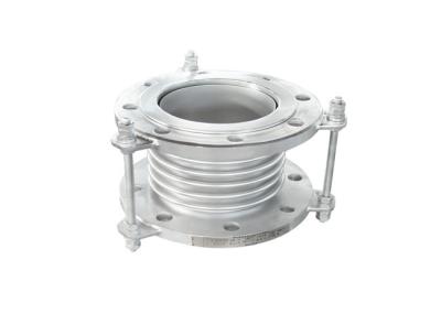 Pipe System Single Axial Expansion Joints / Shock Absorber With Tie Rods