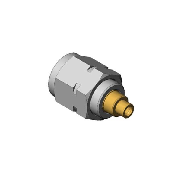 Passivated Stainless 1.85 to CSMP Male Adapter