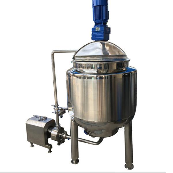 Industrial 500L Inline Rotor-Stator Homogenizer for Powder-Liquid Dispersion & Emulsifying