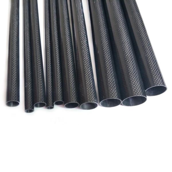 Custom 3k Twill Weave Mould Carbon Fibre Hexagonal Oval Octagonal Tube