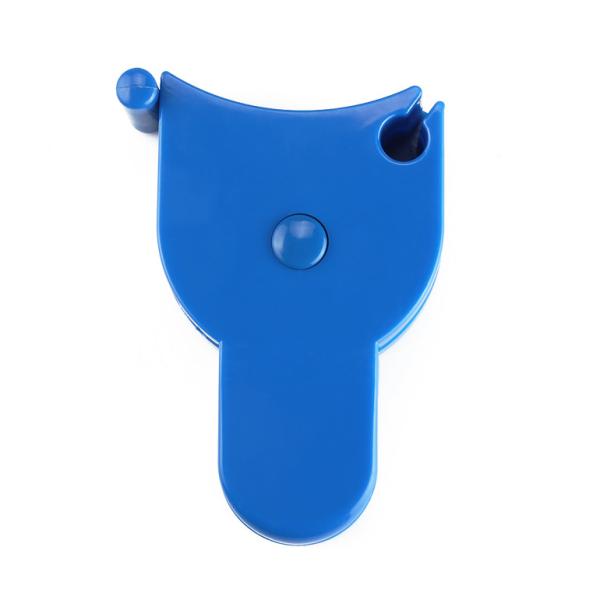 Ruban métrique escamotable pouces bleus doux de corps de Wintape de 60 pour des bras de buste de hanche de taille