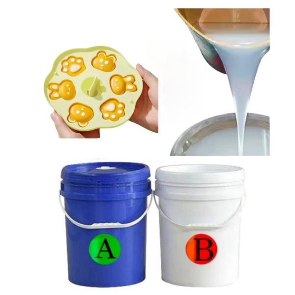 Odorless Platinum Cure Silicone Rubber Translucent Liquid Mold Raw Material