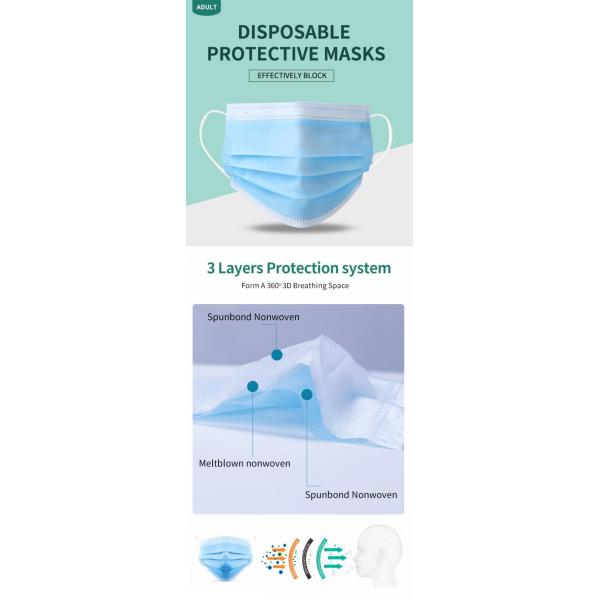 3 Layers Cotton Medical Children'S Disposable Face Mask