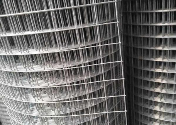 Hot Dipped Galvanized Low Carbon Steel Wire Mesh , PVC Coated Welded Mesh Roll