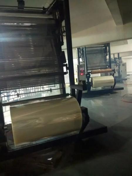 Durable Monolayer Blown Film Machine , Rotary Blowing Machine For PVC Film