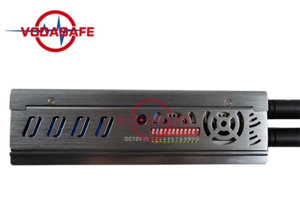 Remote Control Cell Phone Signal Blocker Device 12W 2Kg GSMPCS Wifi 2.4G Lojack