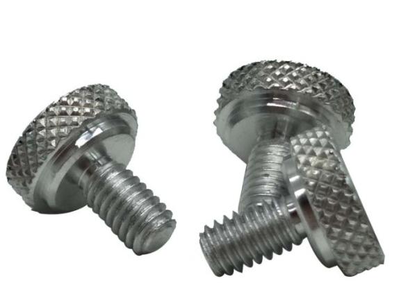 Black M8 M12 Carbon steel Thumb Screw Class8. 8 Grade 8.8 Spade Head Thumb Screw