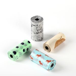 Unscented Compostable Pet Waste Bags For EU Compliant & Customizable