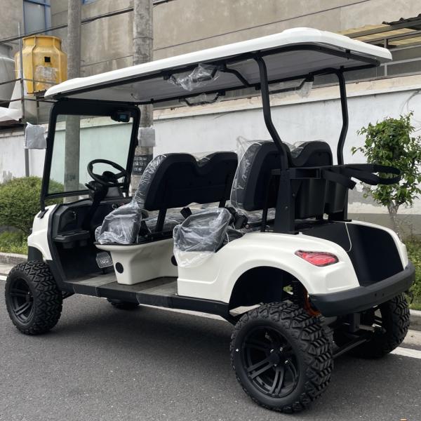 Автомобильная электрическая четырехместная гольф-коляска Новый стиль дизайна с профессиональным инструментом
