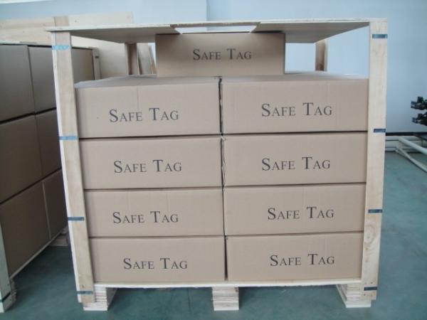 Custom Plastic Material Hang Scaffolding Tag Holder For Workplace Safety Signs