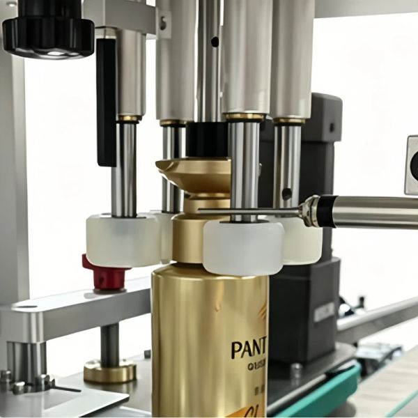 Four Head Servo Capping Machine Customized Automatic Bottle Capping Machine High Speed