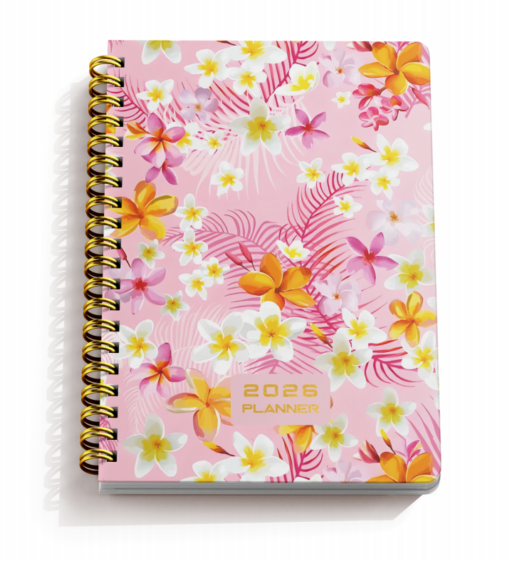 100 Pages Spiral Hardcover Notebook Featuring Durable Hardcover Cover Suitable for Professional Academic and Personal